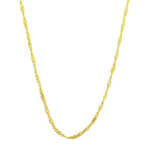 Gold Classics(tm)10kt. Yellow Gold 1mm Necklace