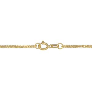 Gold Classics(tm) 10kt. Gold 18in. Wheat Chain Necklace alternate view