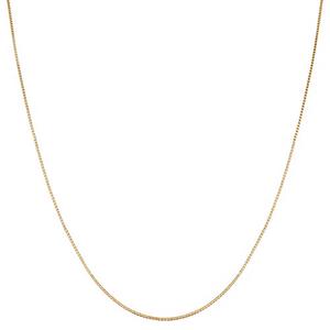 Gold Classics(tm) 10kt. Gold 20in. Box Chain Necklace