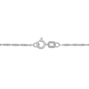 Gold Classics(tm) 10kt. White Gold 20in. Chain Necklace alternate view