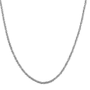 Gold Classics(tm) 10kt. White Gold Sparkle Necklace