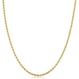 Unisex Gold Classics(tm) 10kt. Yellow Gold 1.9mm 24in. Rope Chain
