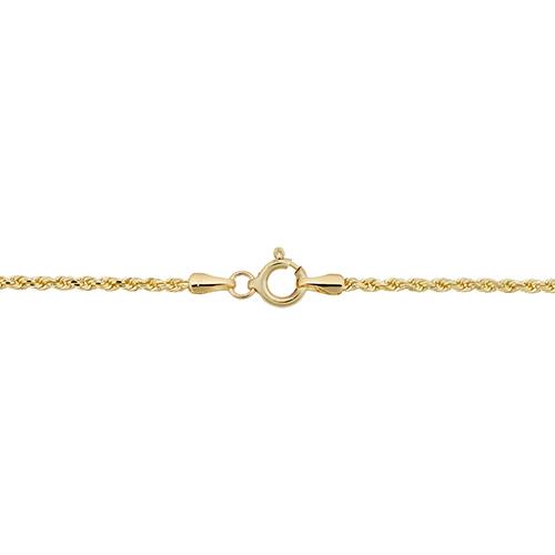 Unisex Gold Classics(tm) 10kt. Yellow Gold 1.9mm 24in. Rope Chain alternate view