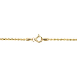 Unisex Gold Classics(tm) 10kt. Yellow Gold 1.9mm 24in. Rope Chain alternate view