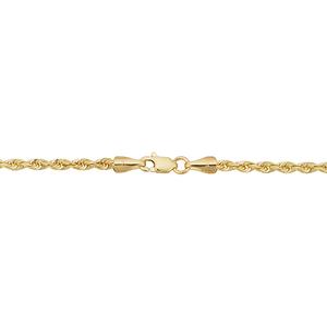 Unisex Gold Classics(tm) 10kt. Yellow Gold 2.7mm 20in. Rope Chain alternate view
