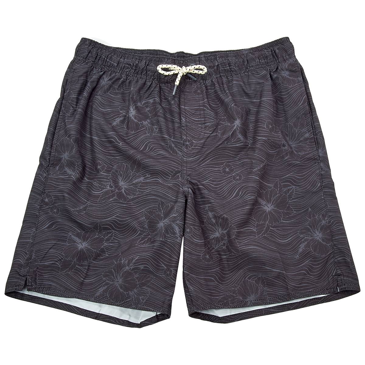 Mens Hawaiian Authentics Floral Currant Islander Swim Trunks