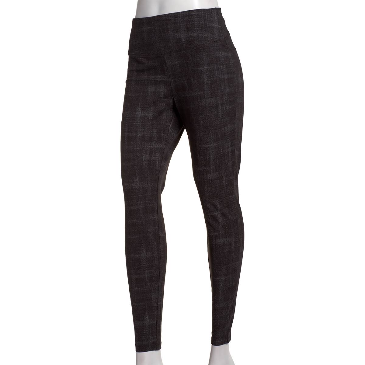 Womens Weekend Routine By Teez Her Plaid Basic Leggings