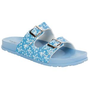Womens Capelli New York Floral Double Strap Slide Sandals alternate view