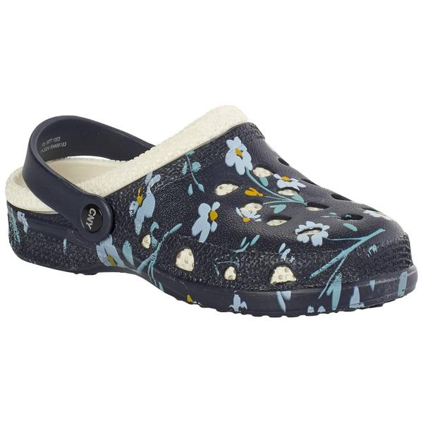 Womens Capelli New York Injected EVA Floral Two Tone Clogs alternate view