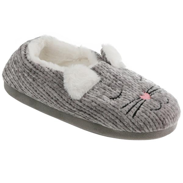Womens Capelli New York Cat Chenile Clog Slippers alternate view