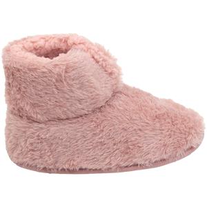 Womens Capelli New York Faux Fur and Metallic Boot Slippers alternate view