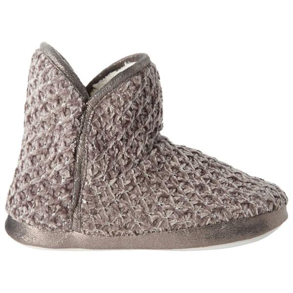 Womens Capelli New York Chenille Knit Boot Slippers alternate view