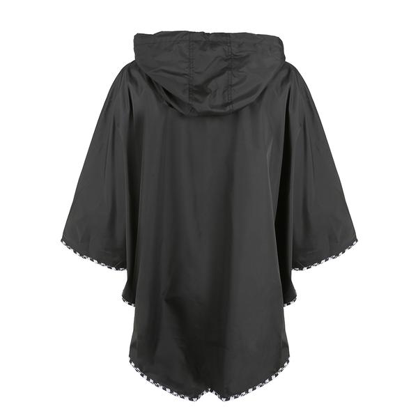 Womens Capelli New York Poncho with Houndstooth Trim alternate view