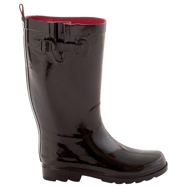 Womens Capelli New York Tall Sporty Solid Rain Boots alternate view