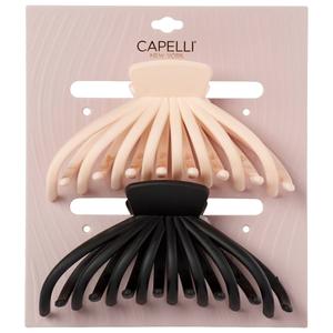 Womens Capelli New York Wide Rake Claw Clips