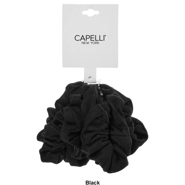 Womens Capelli New York 6pk. Black Jersey Hair Twisters alternate view