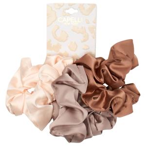 Womens Capelli New York 6pk. Satin Scrunchies alternate view