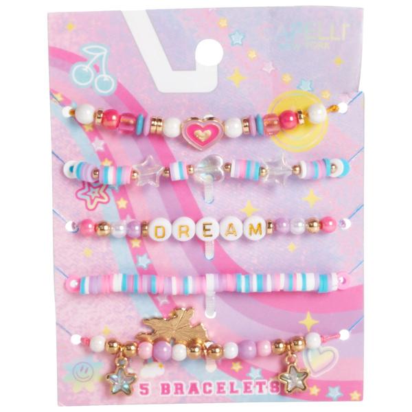 Girls Capelli(R) New York 5pc. Dream Bracelets