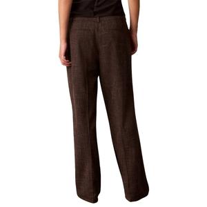 Womens Calvin Klein Crosshatch Wide Leg Dress Pants alternate view