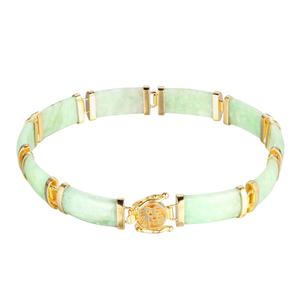Forever Facets Good Fortune Jade Bangle Bracelet