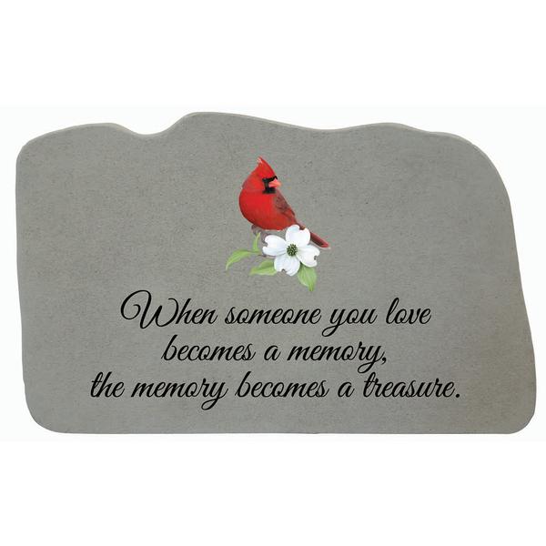 Kay Berry Cardinal Memory Stone