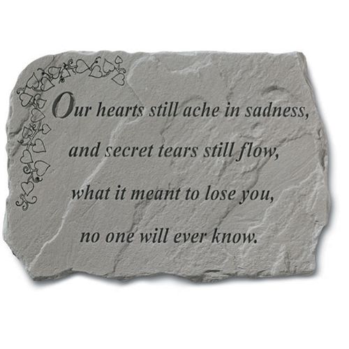 Our Hearts Memorial Stone