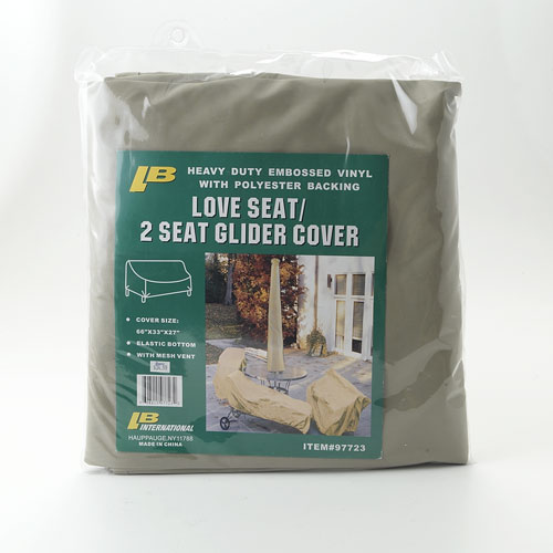 LB International Deluxe Loveseat Cover