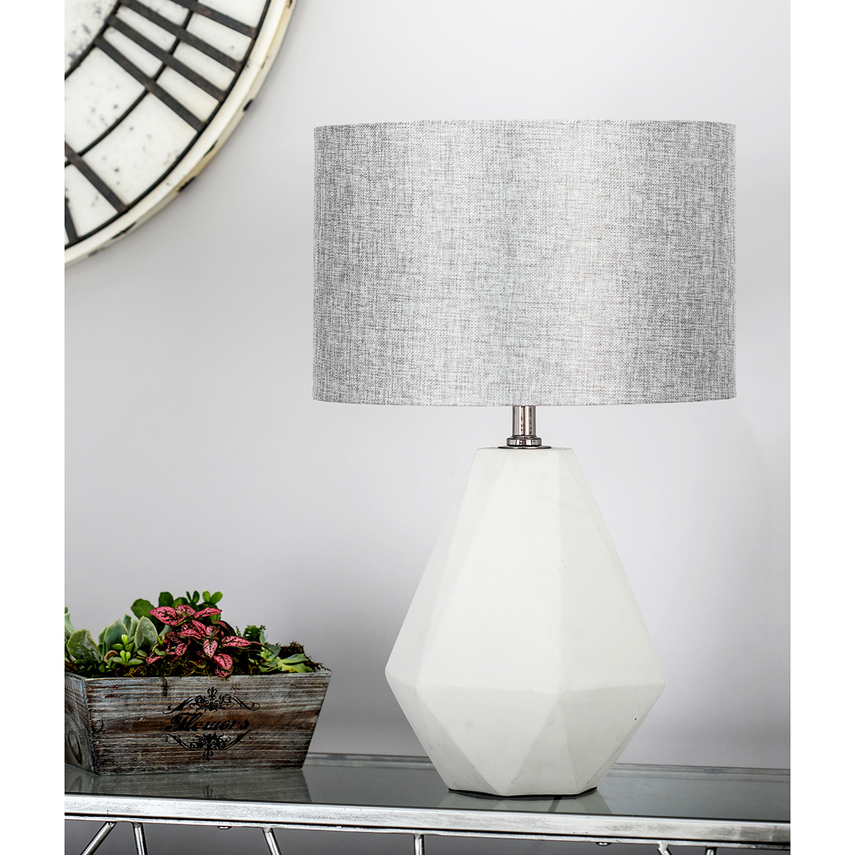 9th & Pike(R) Ceramic Transitional Table Lamp