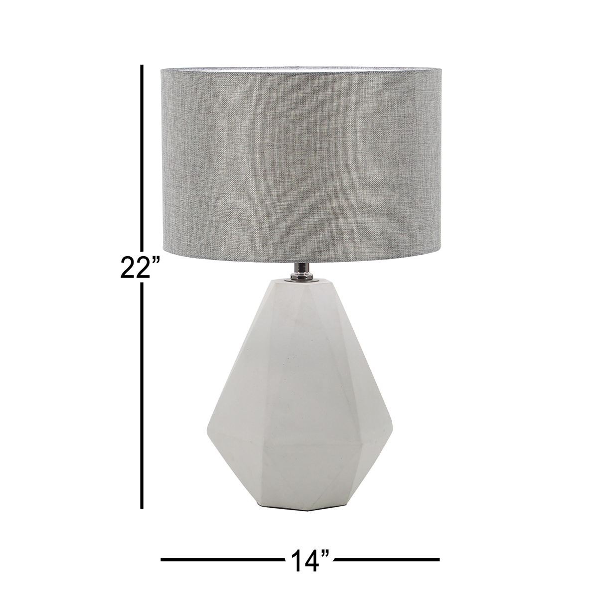 9th & Pike(R) Ceramic Transitional Table Lamp