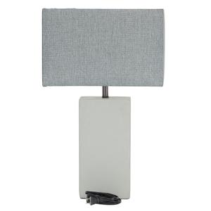9th & Pike(R) White Ceramic Traditional Table Lamp alternate view