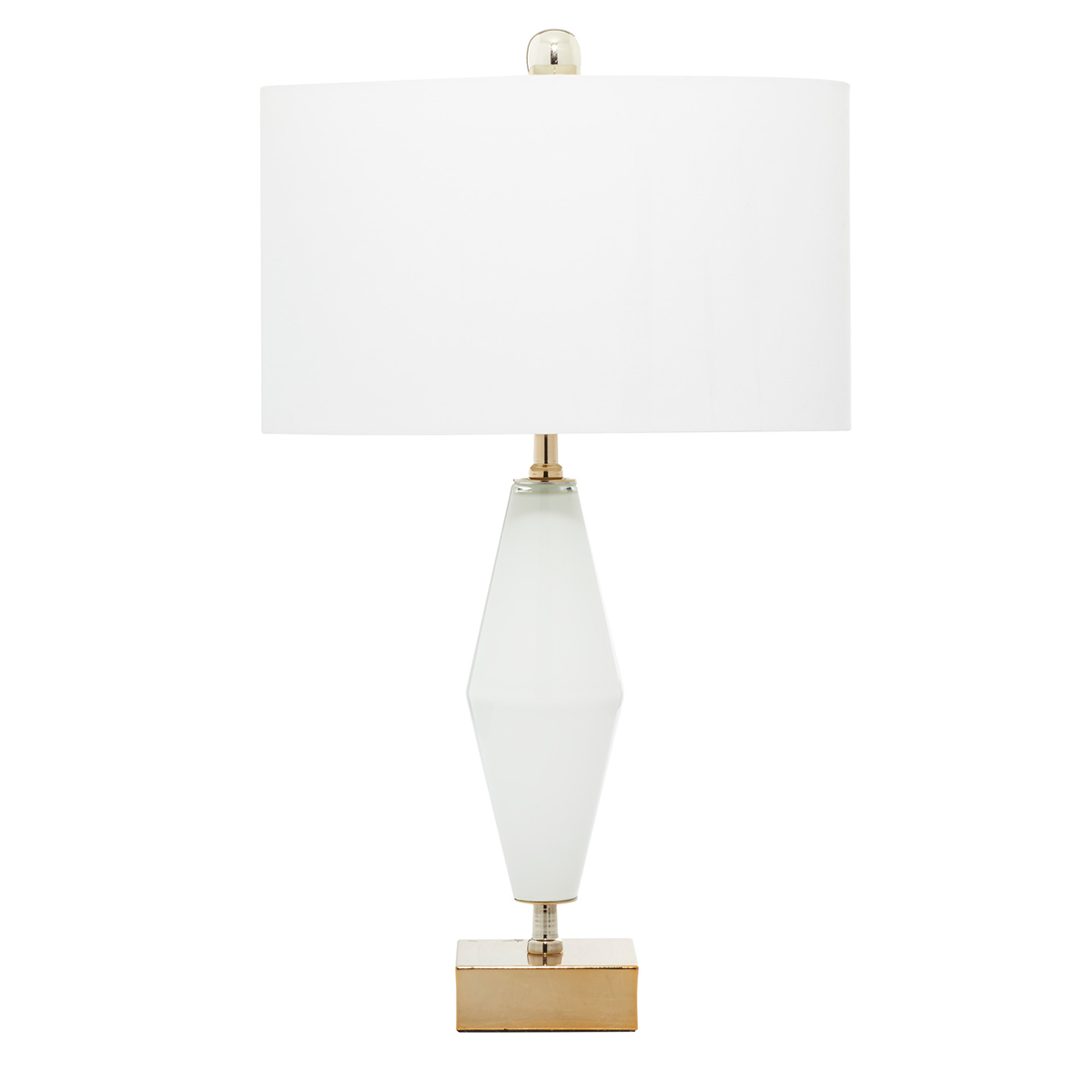 9th & Pike(R) Gold Glass Transitional Table Lamp