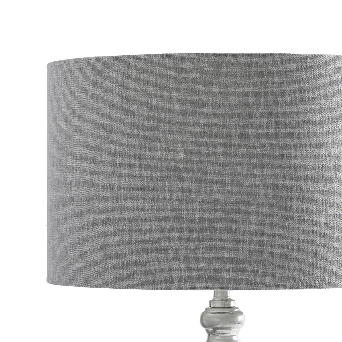 9th & Pike(R) Silver Glass Traditional Table Lamp