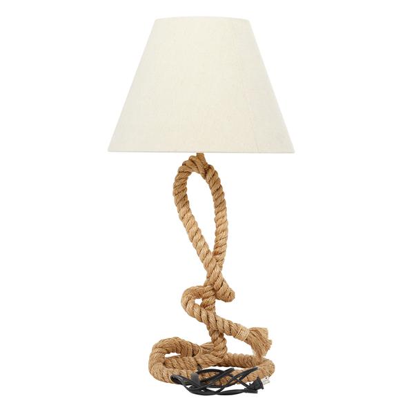 9th & Pike(R) Brown Iron Rustic Table Lamp alternate view