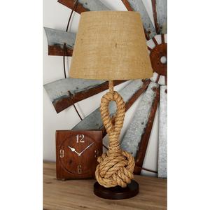 9th & Pike(R) Brown Metal Rustic Table Lamp alternate view