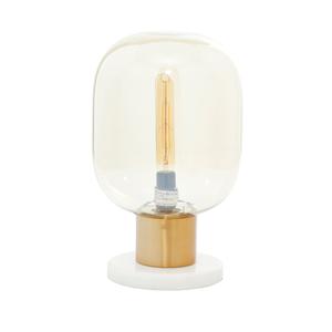 9th & Pike(R) Glass Orb Accent Table Lamp