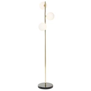 9th & Pike(R) Black Metal Modern Floor Lamp