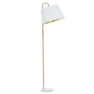 9th & Pike(R) Gold Metal Transitional Floor Lamp