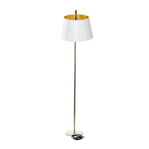 9th & Pike(R) Gold Metal Transitional Floor Lamp alternate view