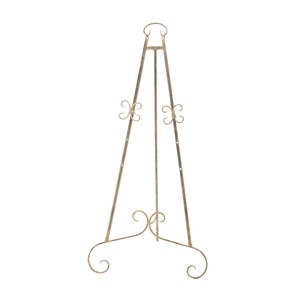 9th & Pike(R) Gold Iron Metal Traditional Easel