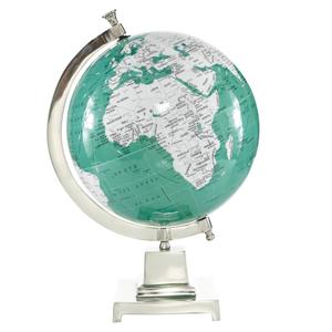 9th & Pike(R) Aluminum Modern Globe