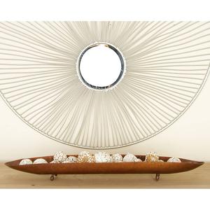 9th & Pike(R) Long Boat-Shaped Hammered Copper Trays - Set of 2 alternate view