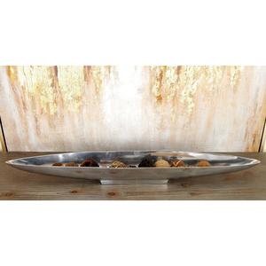 9th & Pike(R) Extra Large Oval Aluminum Boat Deocrative Tray alternate view