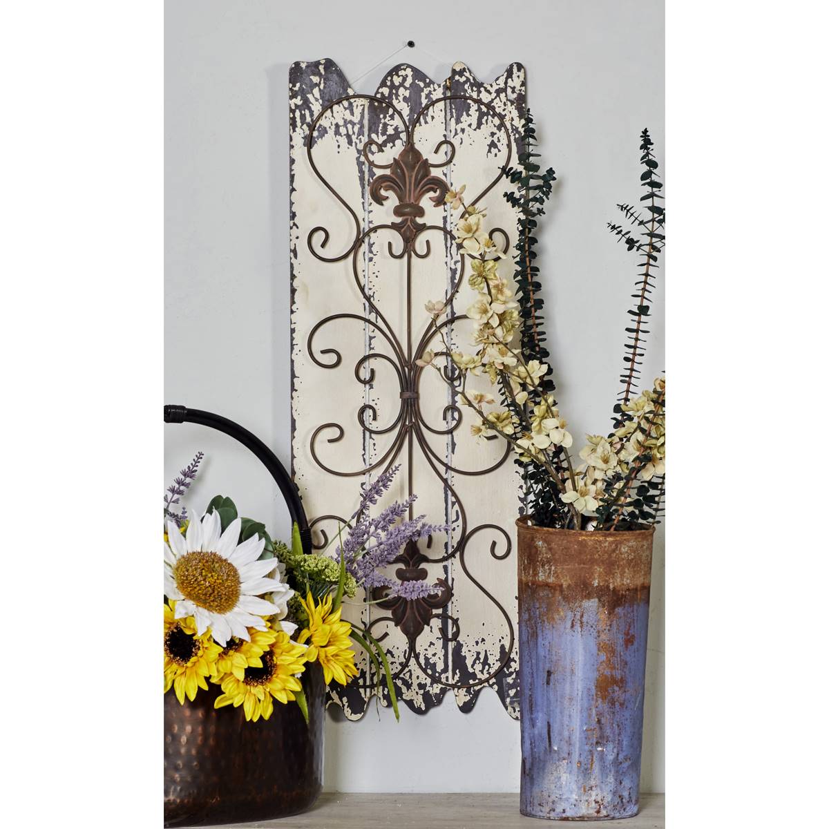 9th & Pike(R) Rustic French Country Wall Decor - Set Of 2