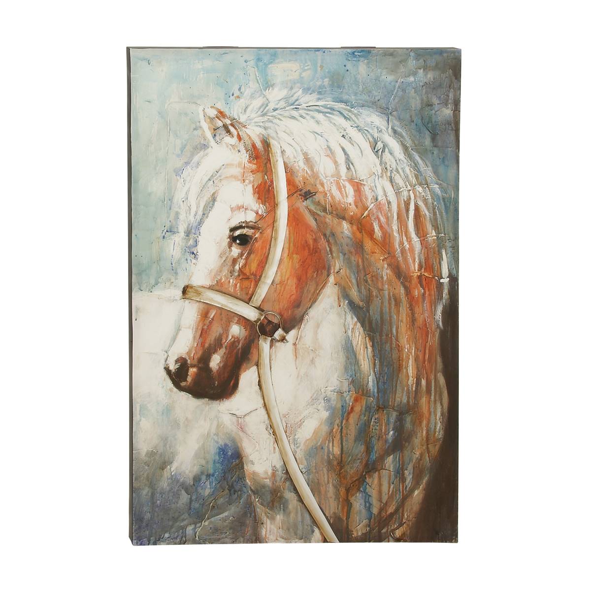 9th & Pike(R) Traditional Horse Canvas Wall Art