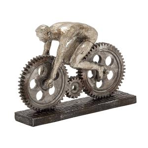 9th & Pike(R) Motorcycle Rider Sculpture