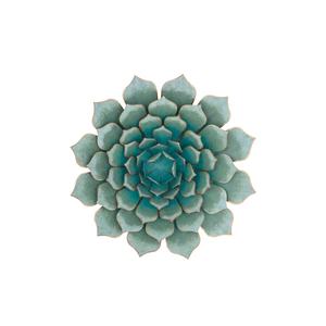 9th & Pike(R) Dimensional Metal Succulent Wall Decor