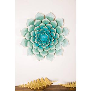 9th & Pike(R) Dimensional Metal Succulent Wall Decor alternate view