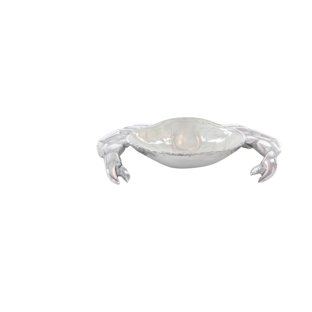 9th & Pike(R) Coastal Silver Aluminum Crab Serving Bowls