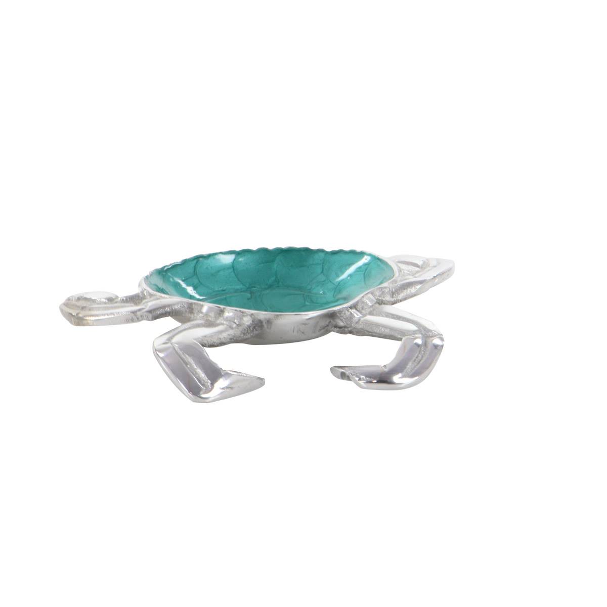 9th & Pike(R) Coastal Silver Aluminum Crab Serving Bowls