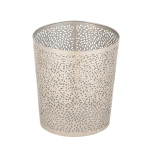 9th & Pike(R) Glam Style Metallic Waste Basket
